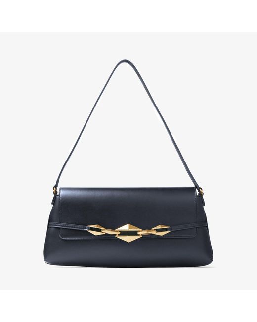 Jimmy Choo Blue Diamond Shoulder East-West