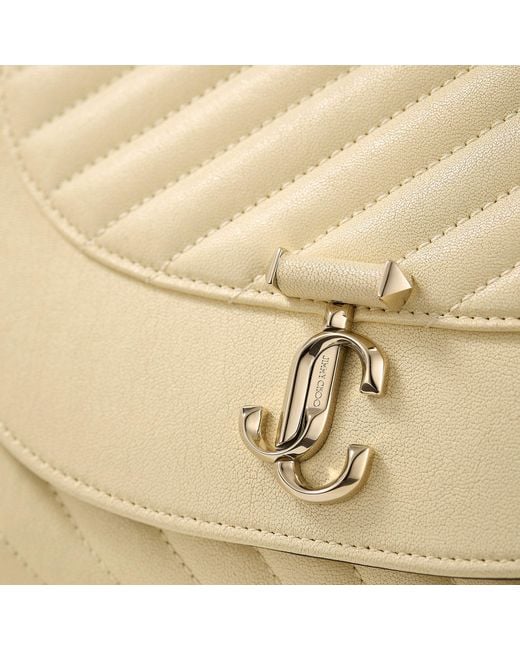 Jimmy Choo Metallic Curve Clutch