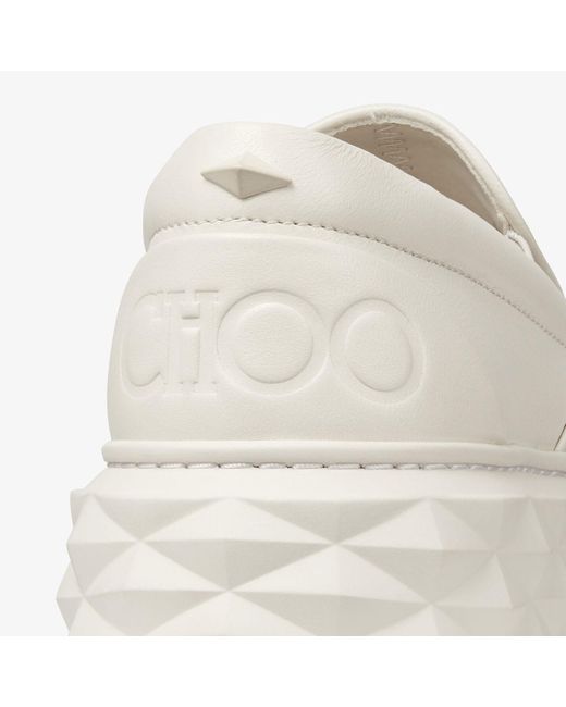 Jimmy Choo White Diamond Slip On M for men