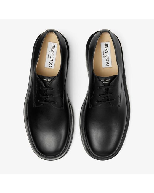 Jimmy Choo Black Rowan Derby for men