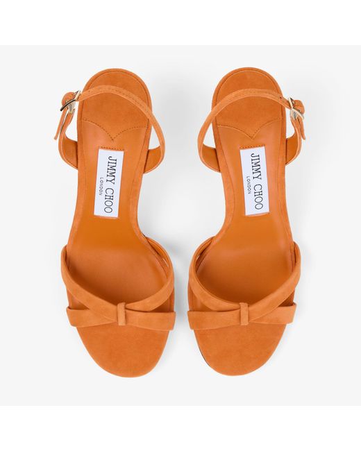 Jimmy Choo Orange Elsy 70