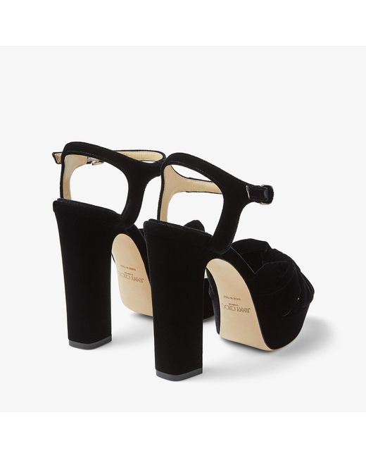 Jimmy Choo Black Heloise 120