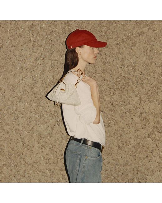 Jimmy Choo White Cinch Small