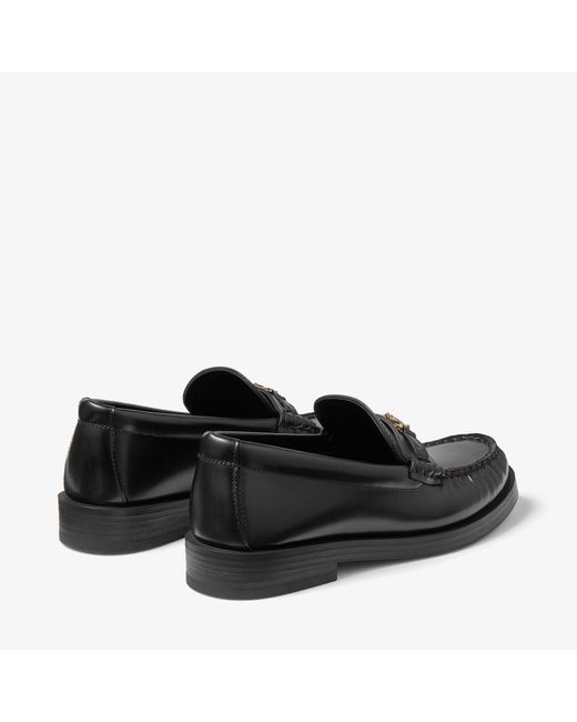 Jimmy Choo Black Addie Loafer