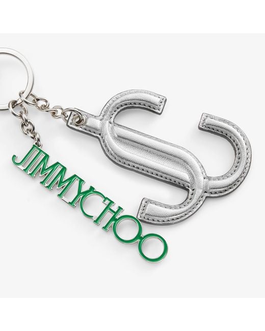Jimmy Choo White Jc Multi Charm