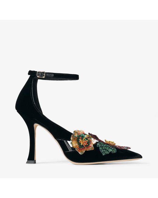 Jimmy Choo Black Azara 100