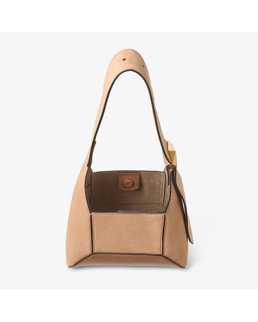 Jimmy Choo Natural Diamond Hobo Small