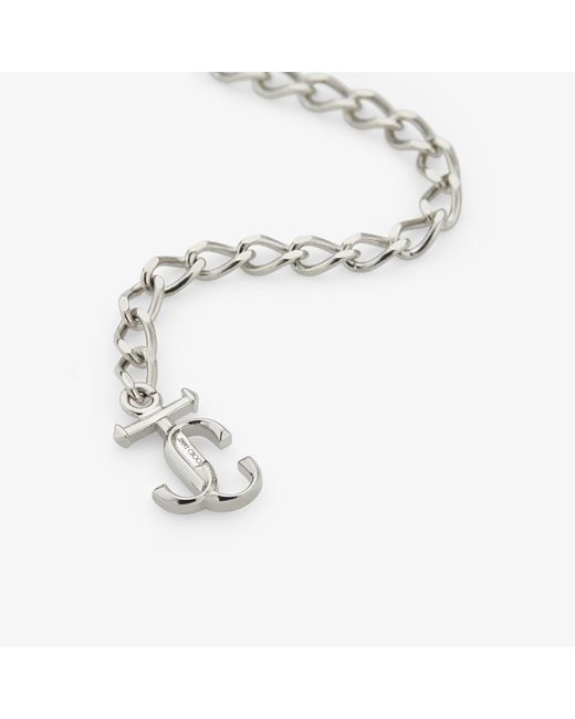 Jimmy Choo Metallic Pearl Crystal Choker