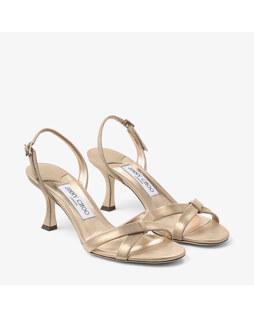 Jimmy Choo Metallic Elsy 70