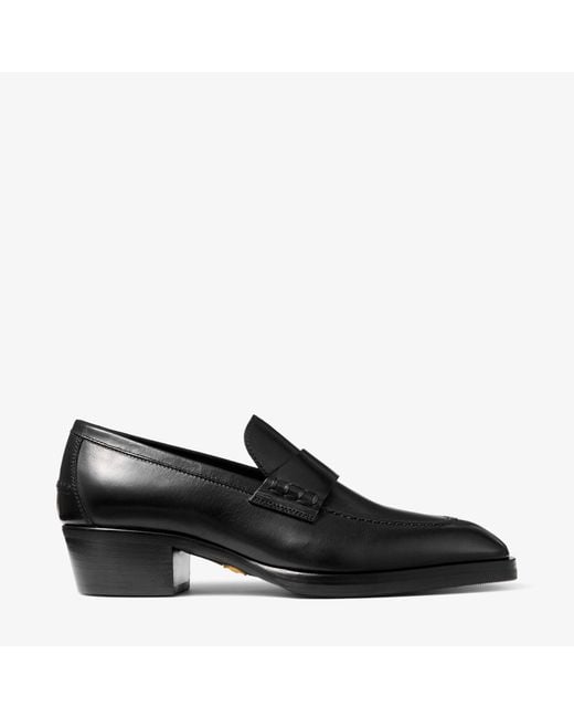 Jimmy Choo Black Wilder Loafer F