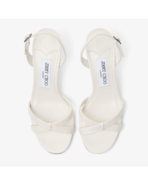 Jimmy Choo White Elsy 70