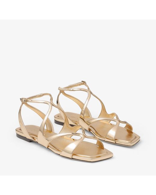 Jimmy Choo Natural Ayla Flat