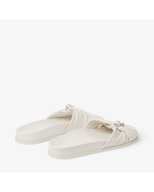 Jimmy Choo Natural Rafi Flat