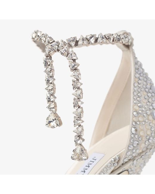 Jimmy Choo White Stevie 100