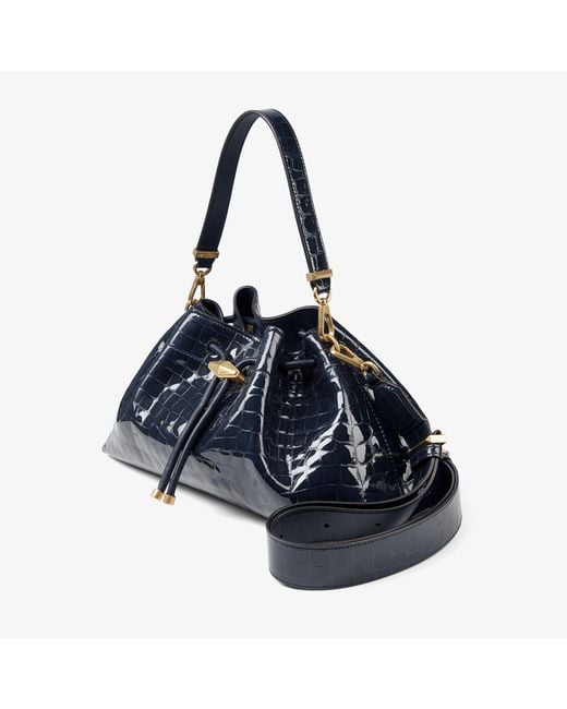 Jimmy Choo Blue Cinch Medium