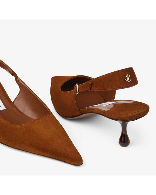 Jimmy Choo Brown Amel 50