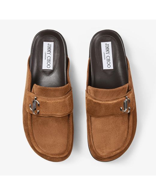 Jimmy Choo Brown Milo Mule for men