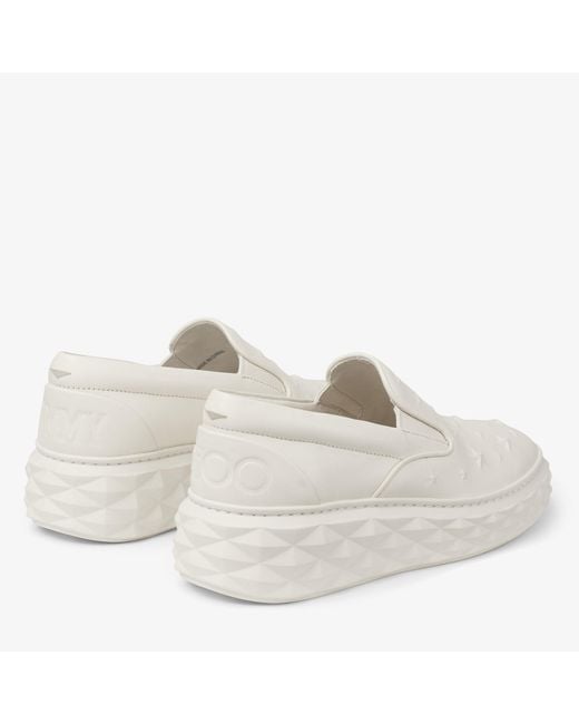 Jimmy Choo White Diamond Slip On M for men