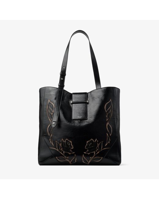 Jimmy Choo Black Bar Vertical Tote Medium for men