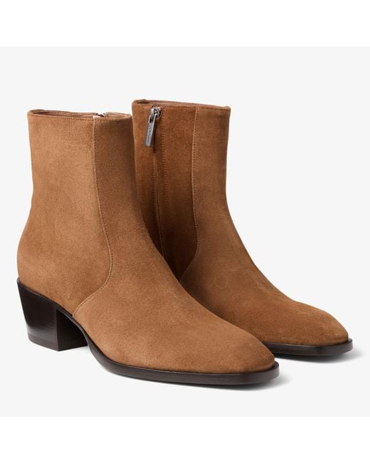 Jimmy Choo Brown Wilder Boot for men