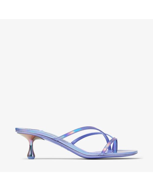 Jimmy Choo Blue Etana Mule 50