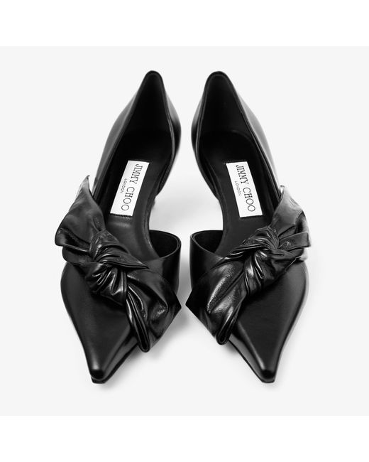 Jimmy Choo Black Issy Pump 50