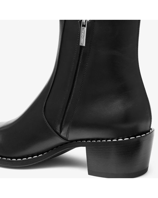 Jimmy Choo Black Wilder Boot for men