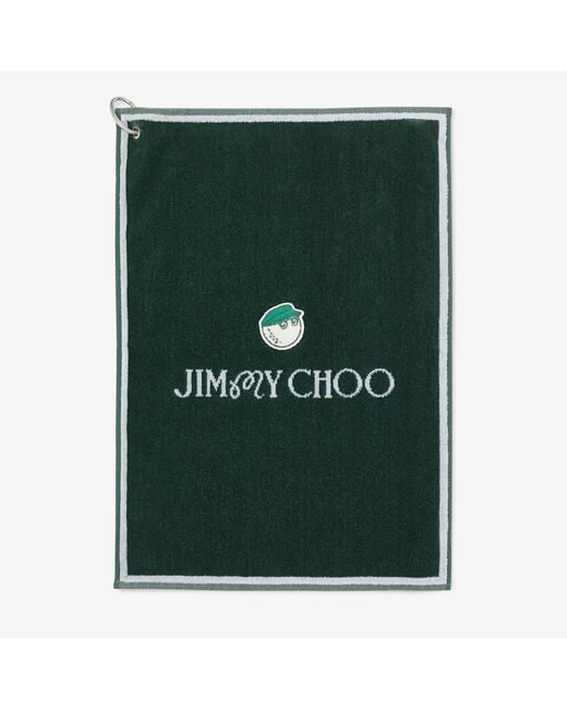 Jimmy Choo Green Malbon 2.0 Towel