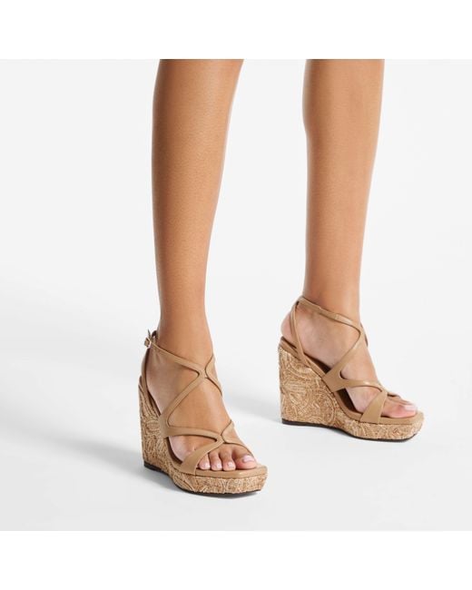 Jimmy Choo Metallic Ayla 110