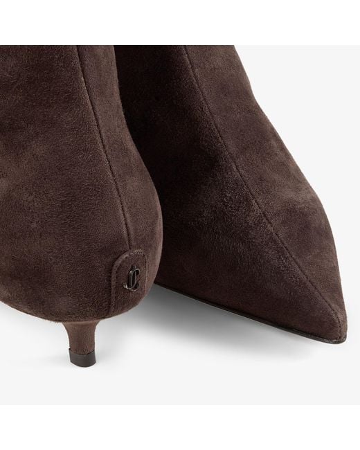 Jimmy Choo Brown Amis Knee Boot 35