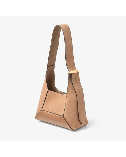 Jimmy Choo Natural Diamond Hobo Small
