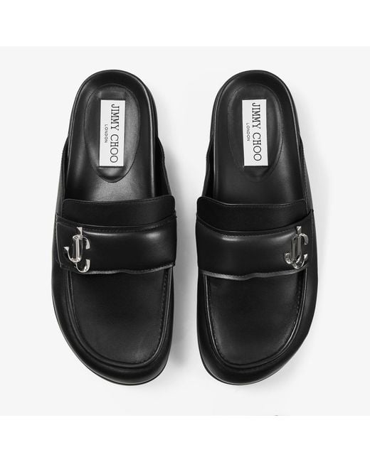 Jimmy Choo Black Milo Mule for men