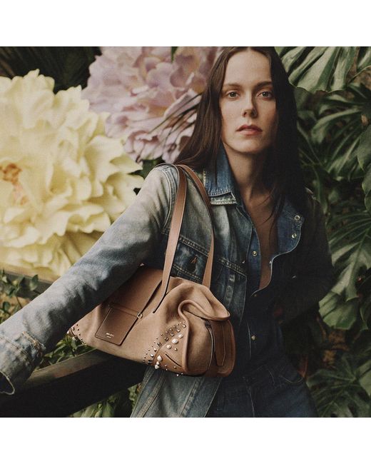 Jimmy Choo Natural Bar Holdall Medium