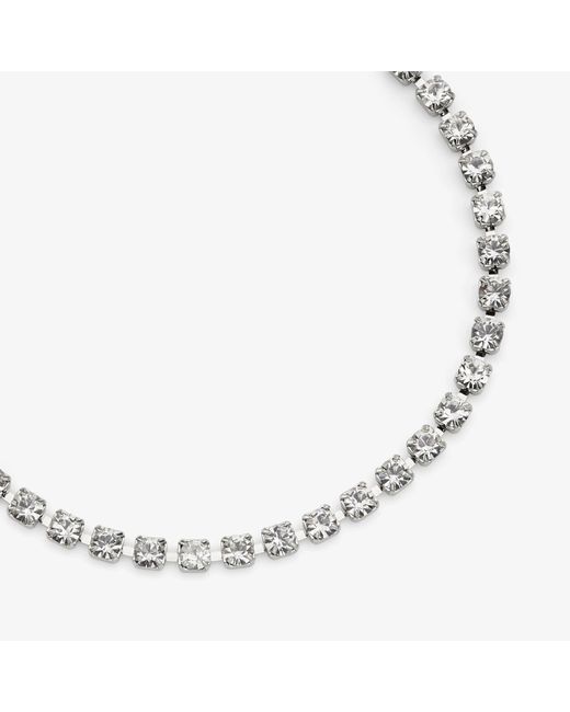 Jimmy Choo Metallic Saeda Anklet