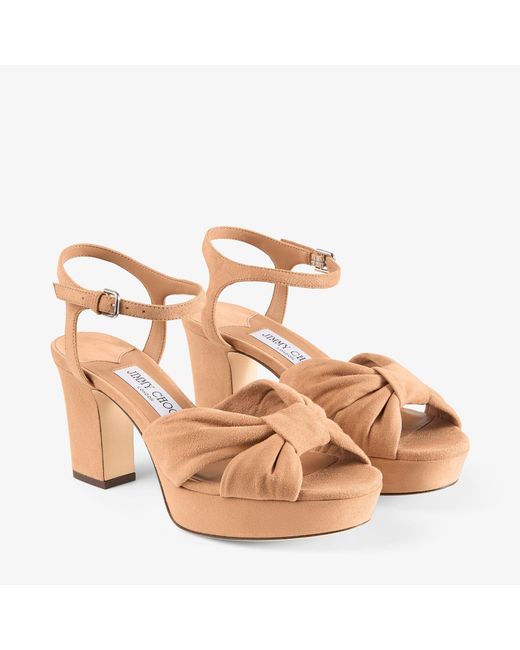 Jimmy Choo Brown Heloise 80