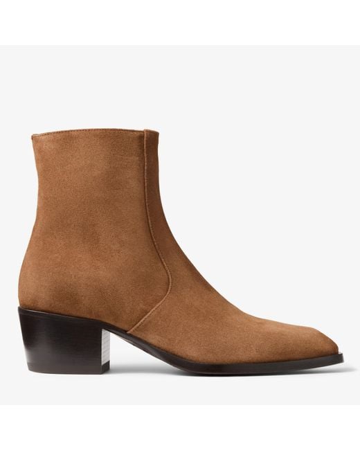 Jimmy Choo Brown Wilder Boot for men