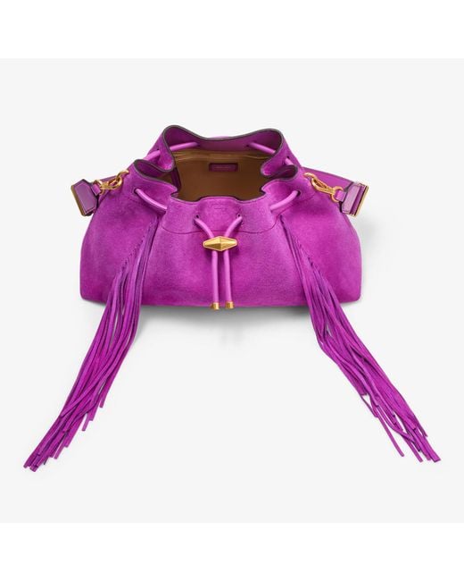 Jimmy Choo Purple Cinch Medium