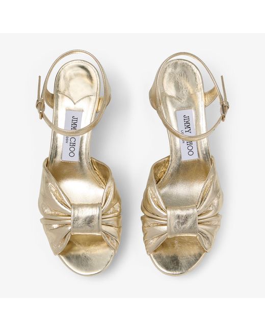 Jimmy Choo Metallic Heloise 80
