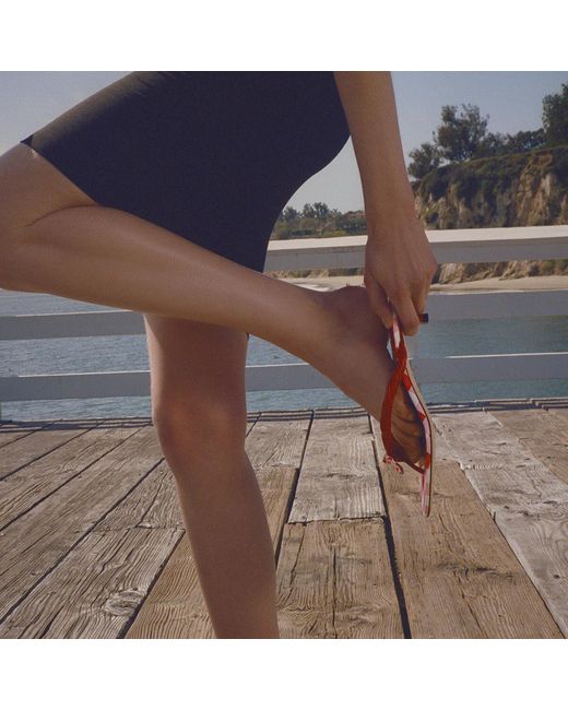 Jimmy Choo Red Liss 35