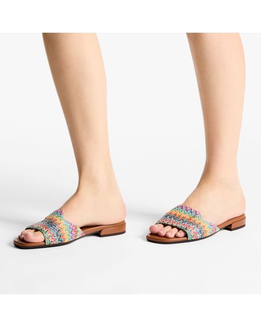 Jimmy Choo Brown Dina Flat