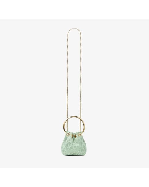 Jimmy Choo Green Micro Bon Bon