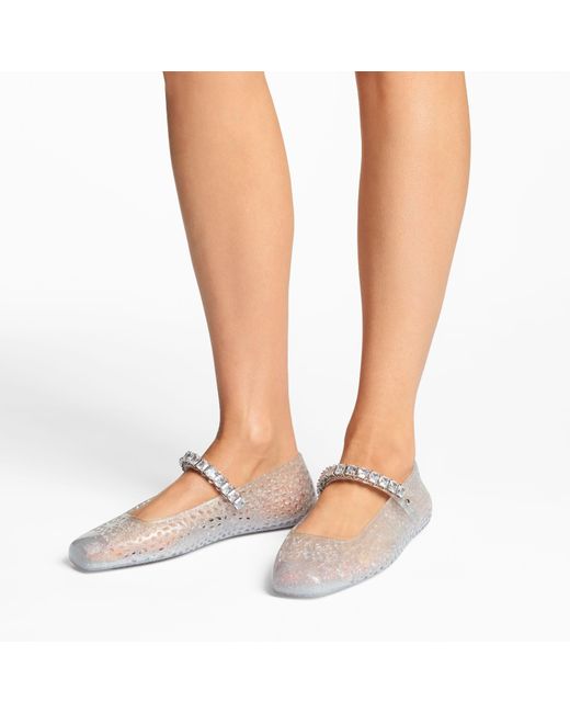 Jimmy Choo White The Jelly