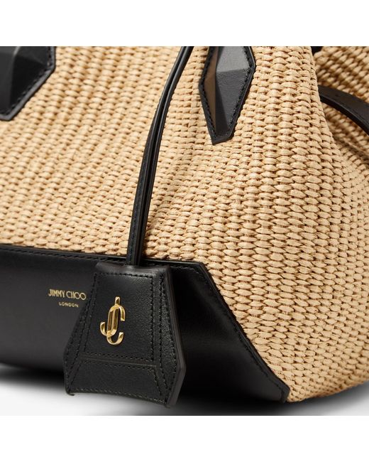 Diamond Tote Small Jimmy Choo en coloris Black