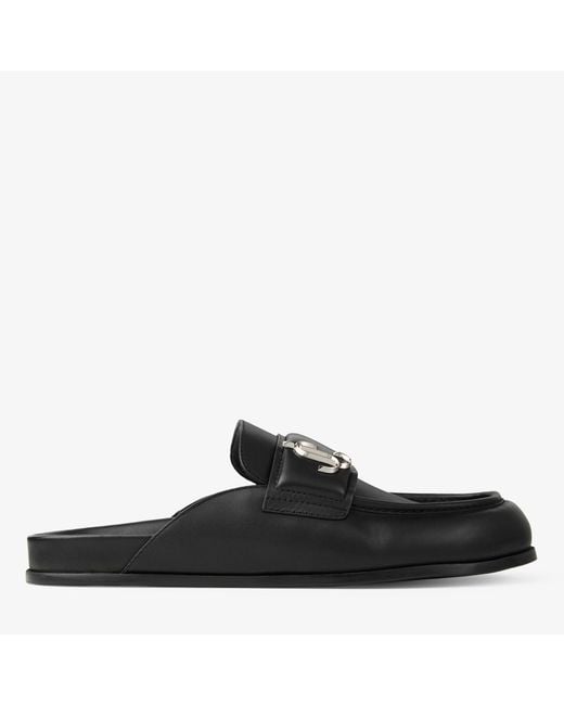 Jimmy Choo Black Milo Mule for men