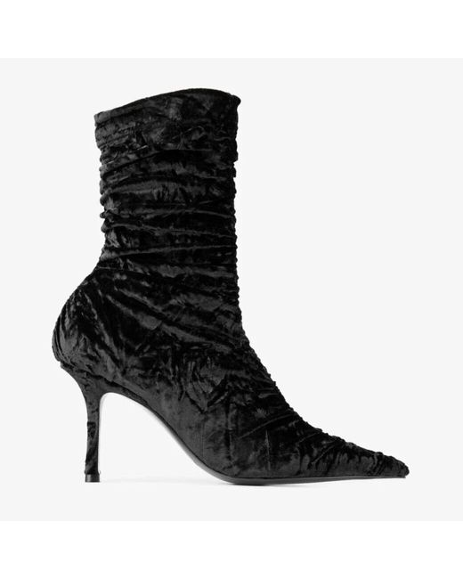 Jimmy Choo Black Lotta Ankle Boot 85