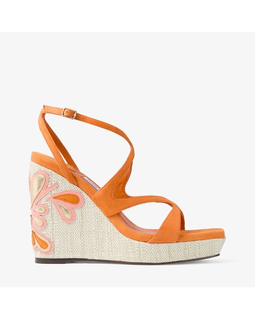 Jimmy Choo Brown Ayla 110