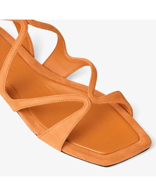 Jimmy Choo Brown Ayla Flat