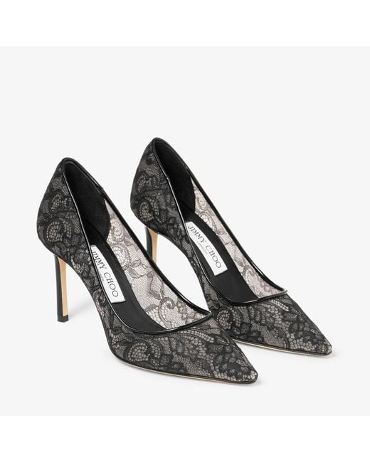 Jimmy Choo Black Romy 85