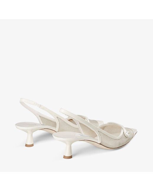 Jimmy Choo White Amita 45