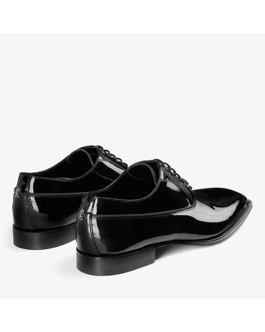 Jimmy Choo Black Foxley Oxford Shoe for men